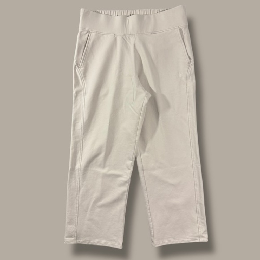 Zestt Million Miles Wide Leg Pant‎ Elastic Waist Drawstring Beige LP